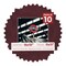 Dark Red Suede Mat Board for 15x15 Frames - Fits 11x11 Photos